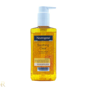 ژل میسلار پاک کننده آرایش عصاره زردچوبه نوتروژینا مدل Soothing Clear