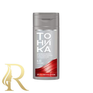 شامپو رنگ تونیکا قرمز 6.55 TOHNKA