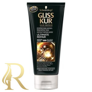 ماسک مو تیوپی گلیس مدل ترمیم کننده 1 دقیقه ای Gliss Kur 1 Minute Ultimate Repair
