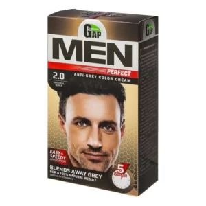 کیت رنگ مو مردانه گپ شماره 2.0 رنگ مشکی طبیعی