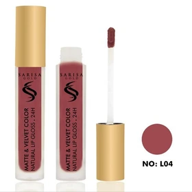 رژ لب مایع ساریسا گلد مدل Matte شماره L4