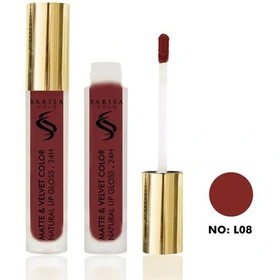رژ لب مایع ساریسا گلد مدل Matte شماره L8
