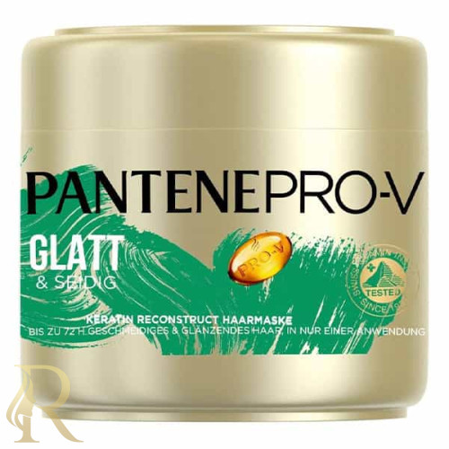 ماسک مو کاسه ای پنتن مدل Pro-v Glatt & Seidig حجم 300 میل