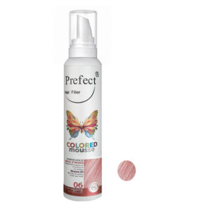 موس مو رنگی فانتزی ماهاگونی پرفکت شماره 06 Prefect HairFiller Colored mousse 150ml