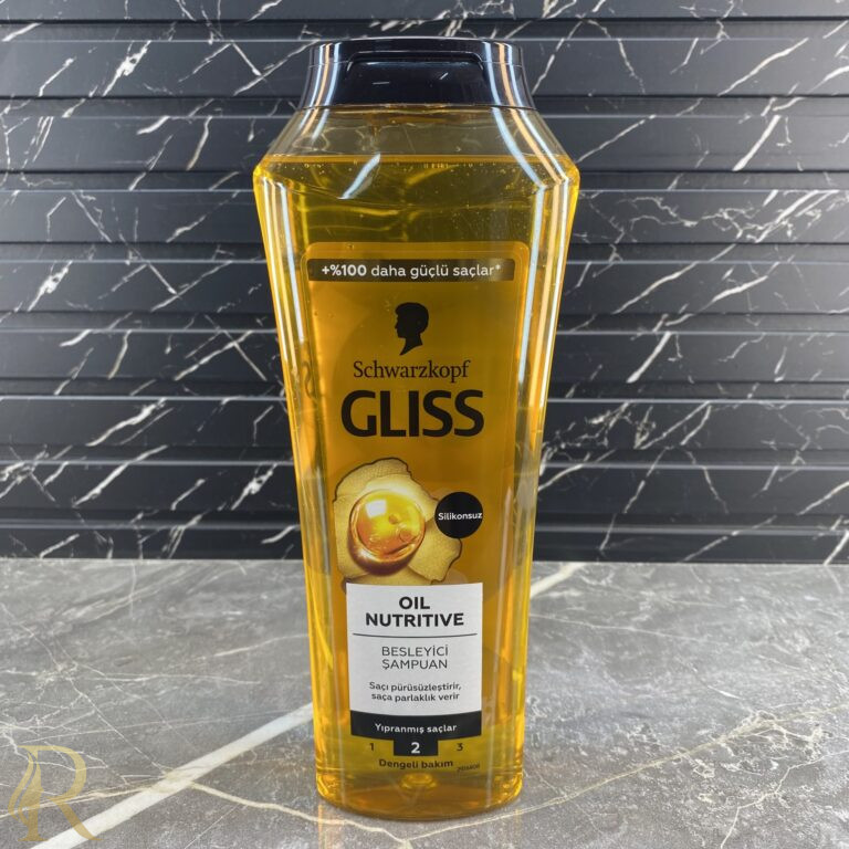 شامپو گلیس طلایی مدل Gliss Oil Nutritive حجم 400 میل