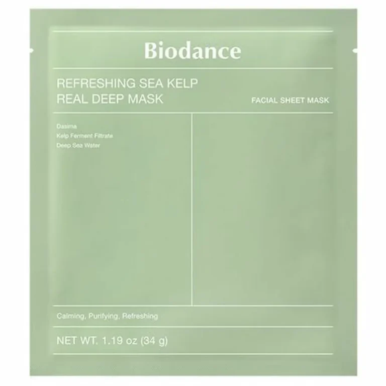 ماسک جلبک دریایی بایودنس Biodance مدل refreshing sea kelp