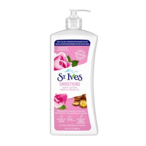 لوسیون بدن سنت ایوز Smoothing Rose & Argan Oil