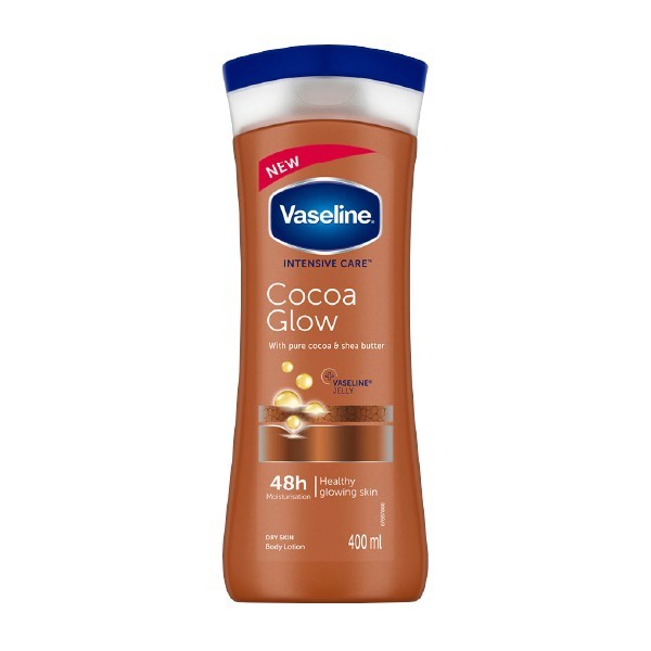 لوسیون بدن وازلین Intensive Care Cocoa Glow
